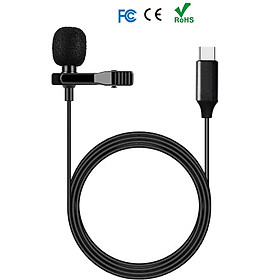Mua Micro thu âm kẹp áo chân Type c dùng cho điện thoại  máy tính bảng thu âm chuẩn