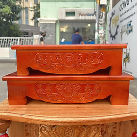 Mua Đôn gỗ tràm bông vàng kê tượng chắc chắn bền bỉ 2 cỡ