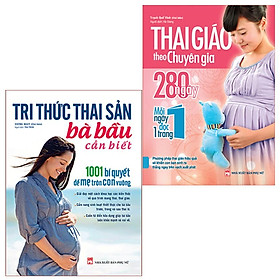 [Download Sách] Sách: Combo Tri Thức Thai Sản Bà Bầu Cần Biết + Thai Giáo Theo Chuyên Gia