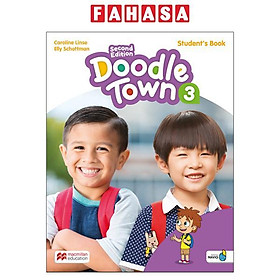 Doodle Town Level 3 Student´s Book + Navio App 2nd Edition - Fahasa