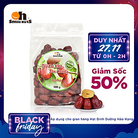 Táo Đỏ Khô Tân Cương Smile Nuts Túi 500g
