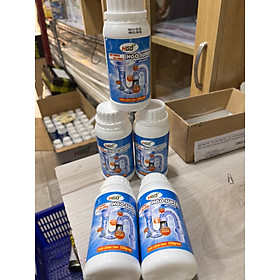 Bột thông tắc cống HGO Super có khả năng phân huỷ tuyệt đối chất hữu cơ siêu nhanh, an toàn với đường ống, hàng cao cấp đã được kiểm định
