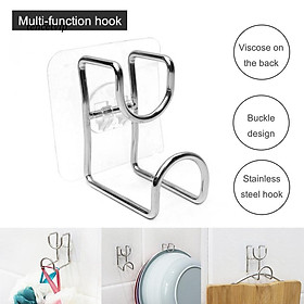 Mua Móc Treo Thau  Chậu  Dung Cụ Nhà Bếp Bằng Inox 304 Dán Tường Siêu Chắc