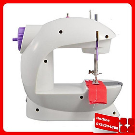 Mua Máy May Mini Gia Đình Nhỏ Gọn Tiện Dụng Có Đèn Led Sáng Sử Dụng Dễ Dàng  - Loại Tốt