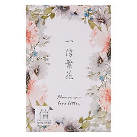 Postcard Quote Floral Voice