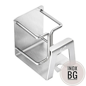 INOX 304 KỆ CẮM BÀN CHẢI, KEM ĐÁNH RĂNG, CỐC DÁN TƯỜNG