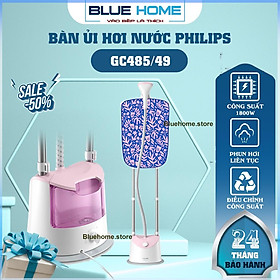 Mua Bàn Ủi Hơi Nước Đứng Philips GC485/49  Tặng Kèm Tấm Ủi  1800W-1.4Lit  Hàng Chính Hãng