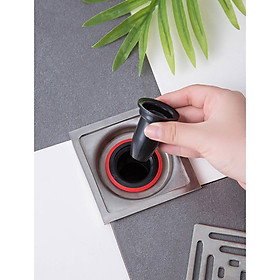 Mua Phụ kiện Ngăn mùi nhà tắm - Hết mùi ngay khi lắp - lắp thoát sàn chống mùi hôi ngăn vi khuẩn trào ngược lên - Giao màu ngẫu nhiên - MH311