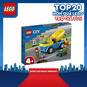 Đồ Chơi LEGO CITY Xe Trộn Xi Măng 60325