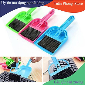 Mua Bộ Chổi Quét Và Ki Hốt Rác  Bụi Bẩn Mini TP S