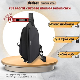 Túi bao tử chất vải nylon chống thấm nước Doo Bag túi đeo chéo nhiều ngăn phong cách trẻ trung năng động