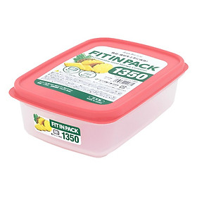 Mua Hộp Nhựa Đựng Thực Phẩm 1.35L Hồng Sanada D5798 PE Nhật Bản