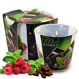Mua Ly nến thơm tinh dầu Bartek Mint Pear & Choco 115g QT024464 - sôcôla bạc hà (giao mẫu ngẫu nhiên)