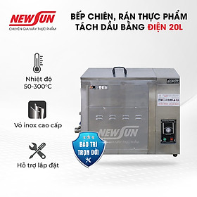 Mua Bếp Chiên Rán Thực Phẩm Tách Dầu Bằng Điện 20L NEWUSN - Dùng Cho Nhà Hàng  Khách Sạn  Chiên Số Lượng Lớn - Hàng Chính Hãng