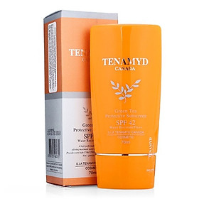 Kem chống nắng trà xanh SPF 42,PA++ - Tenamyd- GREEN TEA PROTECTIVE SUNSCREEN SPF42/PA++ - Tube/70ml