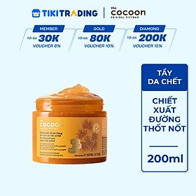 Đường thốt nốt An Giang làm sạch da chết cơ thể 200ml