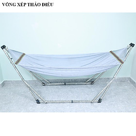 Mua Khung Võng xếp tròn inox VIP phi 32 phiên bản 2022 thương hiệu Võng Xếp Thảo Điều - kv12