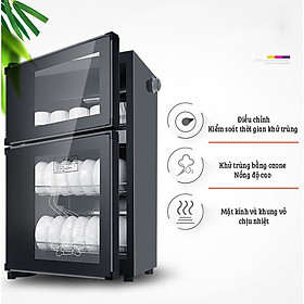 Mua Tủ sấy chén bát 2 tầng 98lít khử khuẩn diệt trùng cao cấp - Máy sấy bát đĩa gia đình