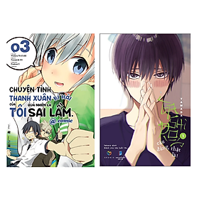 Combo 2 Quyển : Chuyện Tình Thanh Xuân Bi Hài Của Tôi Quả Nhiên Là Sai Lầm @Comic - Tập 3 + Tashiro, Cậu Đúng Thật Là!