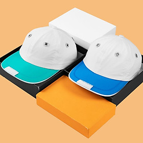 Combo 2 nón kết sơn, mũ cặp, nón cặp màu trắng xanh lam và trắng xanh dương hàng mới nhập - NC514
