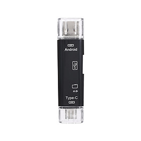 Đầu đọc thẻ nhớ 3 trong 1 hỗ trợ cổng Type C cổng USB OTG