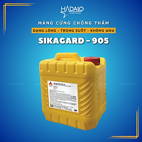 Chống thấm Sikagard 905W – Màng chống thấm trong suốt, chống UV, ngừa nấm mốc - 5 lít