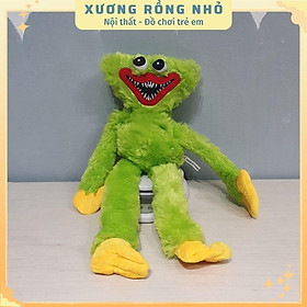 Thú Bông Huggy Wuggy Lông Mịn 40cm - nhân vật game Poppy Playtime đáng yêu cho bé