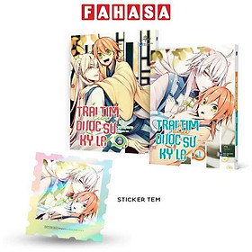 Sách - Bộ Manga - Trái Tim Của Dược Sư Kỳ Lạ - Tập 1 + Tập 2 (Bộ 2 Tập) - Tặng Kèm Sticker Tem