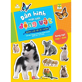 Dán Hình Nhận Biết Động Vật - Những Loài Vật Dễ Thương