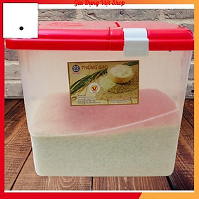 Mua THÙNG NHỰA ĐỰNG GẠO 15KG CÓ NẮP BẬT 3205 VIỆT NHẬT