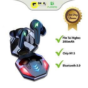 Mua Tai nghe Bluetooth Floveme K98 - Có Mic - Chíp M13 - Tốc độ cao - Độ trễ thấp - Pin Trâu - Tai nghe pin 300mah - Hàng Chính Hãng