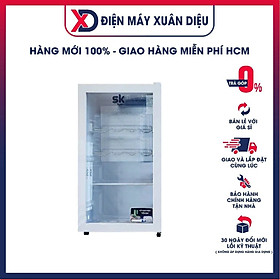 Mua TỦ MÁT SUMIKURA 95 LÍT SKSC-95XW-FR-WH NHÔM (R600A) (HÀNG CHÍNH HÃNG) (CHỈ GIAO HCM)