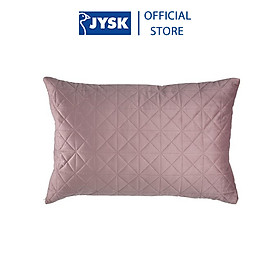 Mua Gối tựa lưng | JYSK Engblomme | polyester| hồng/xám | R60xD90cm