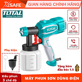 Mua Máy phun sơn dùng điện TOTAL TT3506 Súng phun sơn 220-240V  công suất 450W  lưu lượng tối đa 380ml/phút - Chính hãng