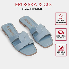 Erosska - Dép đế bệt nữ quai đan kiểu dáng đơn giản - DE064