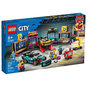 Đồ Chơi Lắp Ráp Lego City 60389 - Custom Car Garage 507 Mảnh Ghép