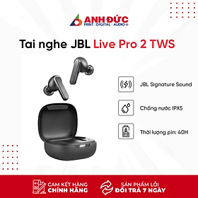 Tai Nghe Truewireless Chống Ồn JBL Live Pro 2 TWS - Hàng Chính Hãng - Rose