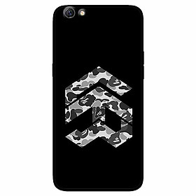 Ốp lưng in cho Oppo F1s/ A59 Mẫu Năm Bape Xám