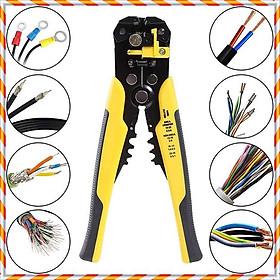 Mua ️ KÌM TUỐT DÂY ĐIỆN TỰ ĐỘNG CẮT DÂY️BẤM COS DÂY ĐA NĂNG 0.2-6mm