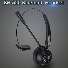 Wireless Head-mounted Bluetooth Headset BH520 With Mic Noise-Canceling Headset NEW