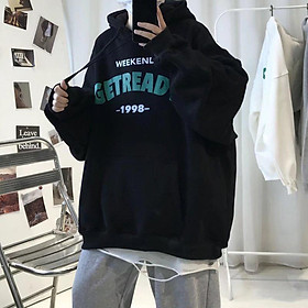 Áo Sweater Nam Nu Cổ Tròn Form Rộng, Áo sweater nỉ unisex 1998 in áo hoodie rời Hàn Quốc