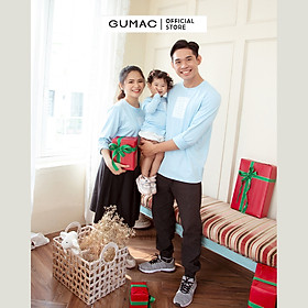 Áo thun nam GUMAC ATNB12013 tay dài in chữ