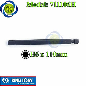 Mua Mũi lục giác 6mm dài 110mm Kingtony 711106H
