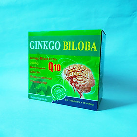 Hoạt Hoạt Huyết Dưỡng Não Ginkgo Biloba With Coenzym Q10