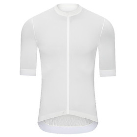 Ykywbike đàn ông đi xe đạp áo mới Màu sắc mùa hè ngắn tay áo Jersey Arechable Dry Dry MTB ROAD BIKE JERSEY PHONG CÁCH Color: YJZ708 white Size: XXL