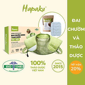 Combo Đai Chườm Vai Làm Nóng Bằng Điện Hapaku + Tấm Thảo Dược Thay Thế Sau 3 Tháng Sử Dụng