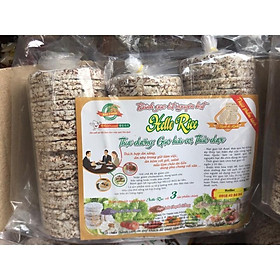 Bánh gạo lứt nguyên hạt Hello Rice, bánh gạo lức ăn kiêng giảm cân thực dưỡng