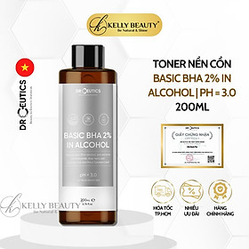 Basic BHA 2% In Alcohol DrCeutics - Tẩy Tế Bào Chết, Thoáng Lỗ Chân Lông, Giảm Mụn | Kelly Beauty