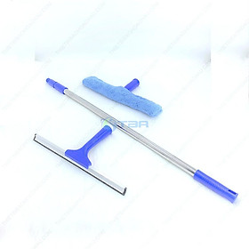 Bộ Lau kính INOX 1,2m chuyên dùng cho gia đình_ĐỒ DÙNG MINH NGỌC