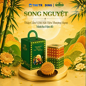 Hộp 2 Bánh Trung Thu Phúc Long Song Nguyệt
